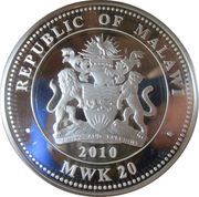 20 Kwacha Pavlovsk Palace obverse image