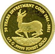 20 Kwacha Krugerrand reverse image