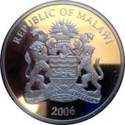 50 Kwacha XXIX Summer Olympics obverse image
