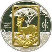 50 Kwacha Springbok, Malawi, 2008 reverse image