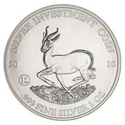 50 Kwacha Silver Investment Coin, Malawi, 2010 reverse image