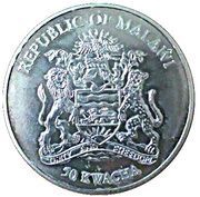 50 Kwacha Springbok obverse image