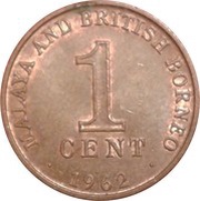 1 Cent - Elizabeth II obverse image