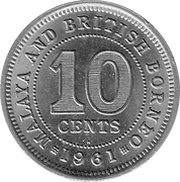 10 Cents - Elizabeth II reverse image