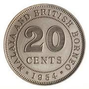 20 Cents - Elizabeth II reverse image