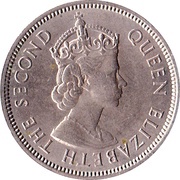 20 Cents - Elizabeth II obverse image