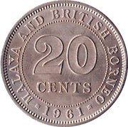 20 Cents - Elizabeth II reverse image