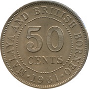 50 Cents - Elizabeth II reverse image