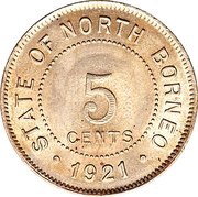 5 Cents reverse image
