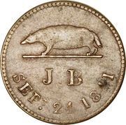 1 Keping - James Brooke Rajah obverse image