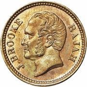 ¼ Cent - James Brooke Rajah obverse image