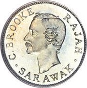 10 Cents - Charles Brooke Rajah obverse image