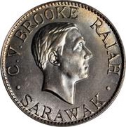 10 Cents - Charles V. Brooke Rajah obverse image