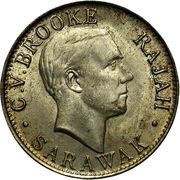20 Cents - Charles V. Brooke Rajah obverse image