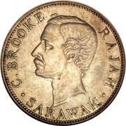50 Cents - Charles Brooke Rajah obverse image