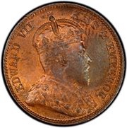 ¼ Cent - Edward VII obverse image