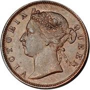 ½ Cent - Victoria obverse image