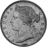 ½ Cent - Victoria Trial Strike obverse image
