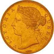 ½ Cent - Victoria Trial Strike obverse image