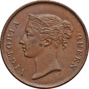 1 Cent - Victoria obverse image