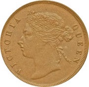 1 Cent - Victoria Trial Strike obverse image