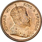 1 Cent - Edward VII obverse image