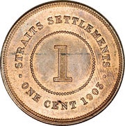 1 Cent - Edward VII reverse image