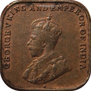 1 Cent - George V obverse image