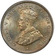 10 Cents - George V obverse image