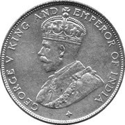 50 Cents - George V obverse image