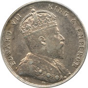 1 Dollar - Edward VII obverse image