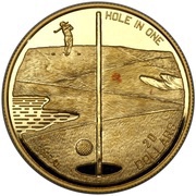 20 Dollars Golf, Bahamas, 1994 reverse image