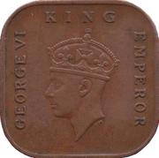 ½ Cent - George VI obverse image