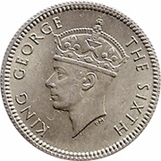 5 Cents - George VI obverse image