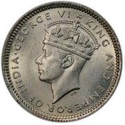 10 Cents - George VI obverse image