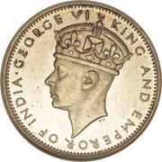 20 Cents - George VI obverse image