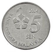 5 Sen obverse image