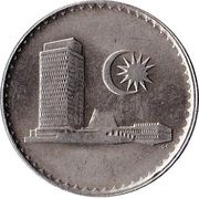10 Sen - First Series - Parliament reverse image