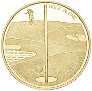 25 Dollars Golf, Bahamas, 1994 reverse image