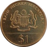 1 Ringgit - Agong VIII Independence obverse image