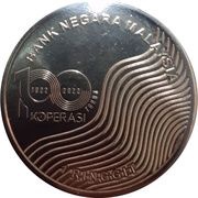 1 Ringgit Cooperative Movement in Malaysia, Malaysia, 2022 reverse image