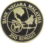 250 Ringgit - United Nations Decade for Women reverse image