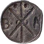 1 Dinheiro - Sebastião I Arrows obverse image