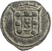 1 Dinheiro - Sebastião I Ship obverse image