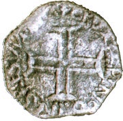 1 Bastardo - Manuel I 1st issue, Malaysia, 1511 reverse image