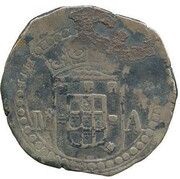 1 Tanga - Filipe III Goa mint; M A obverse image