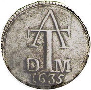 2 Tangas - Filipe III Goa mint; date reverse reverse image