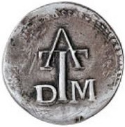 4 Tangas - Filipe III Goa mint; countermarked reverse image