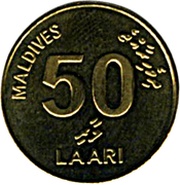 50 Laari magnetic obverse image