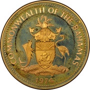 100 Dollars - Elizabeth II 1st Anniversary of Independence obverse image